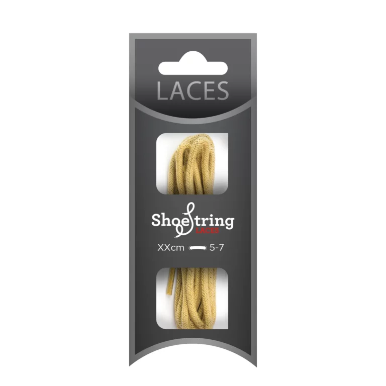 Beige 2mm Fine Round Laces