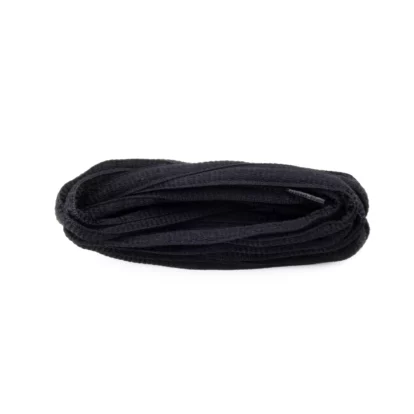 Black Oval Sport Laces