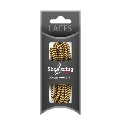 Hiking Brown/Beige Dog Tooth Laces – 150cm