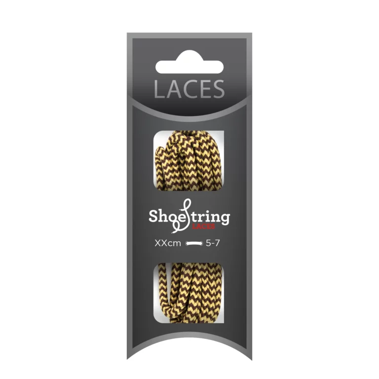 Hiking Brown/Beige Dog Tooth Laces – 150cm