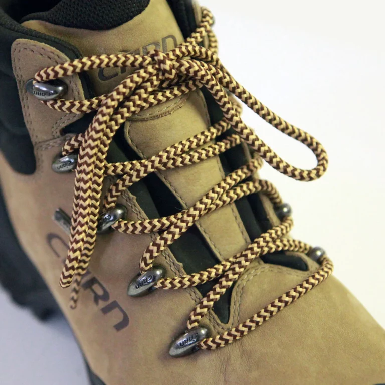 Round hiking boot clearance laces