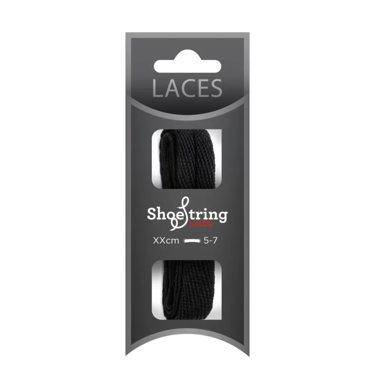 Black American Flat Laces – 120cm