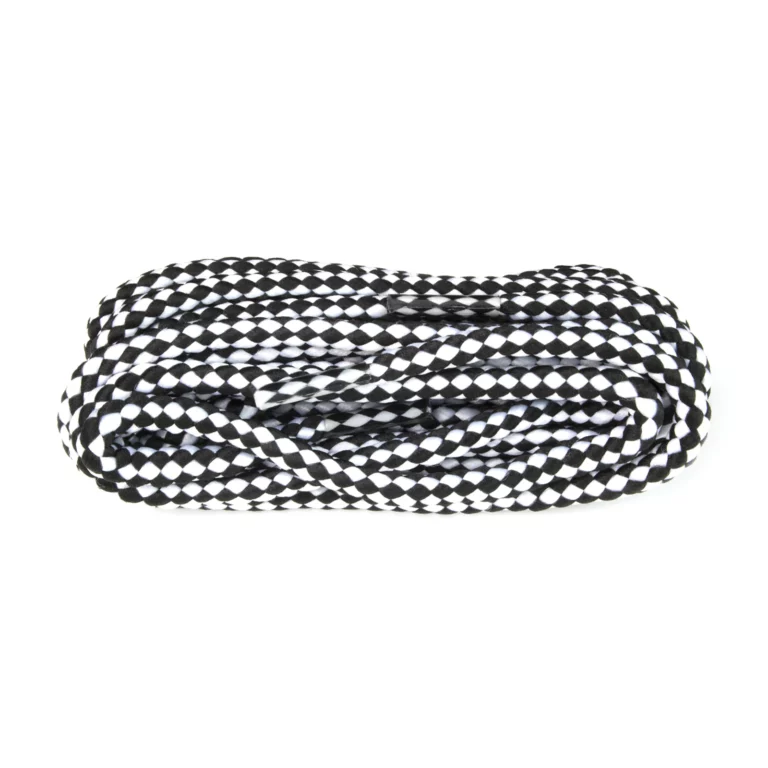 Hiking Black/White Diamond Laces – 150cm