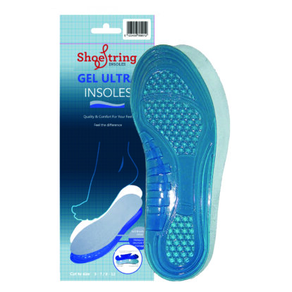 ShoeString Gel Ladies & Gents Insoles