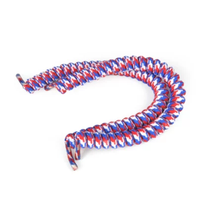 Vizi Coil Red/White/Blue Self-Tying Elastic Laces