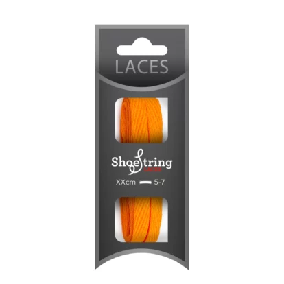 Orange American Flat Laces – 120cm