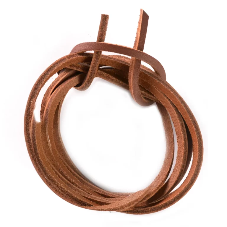 Brown 120cm Leather Laces