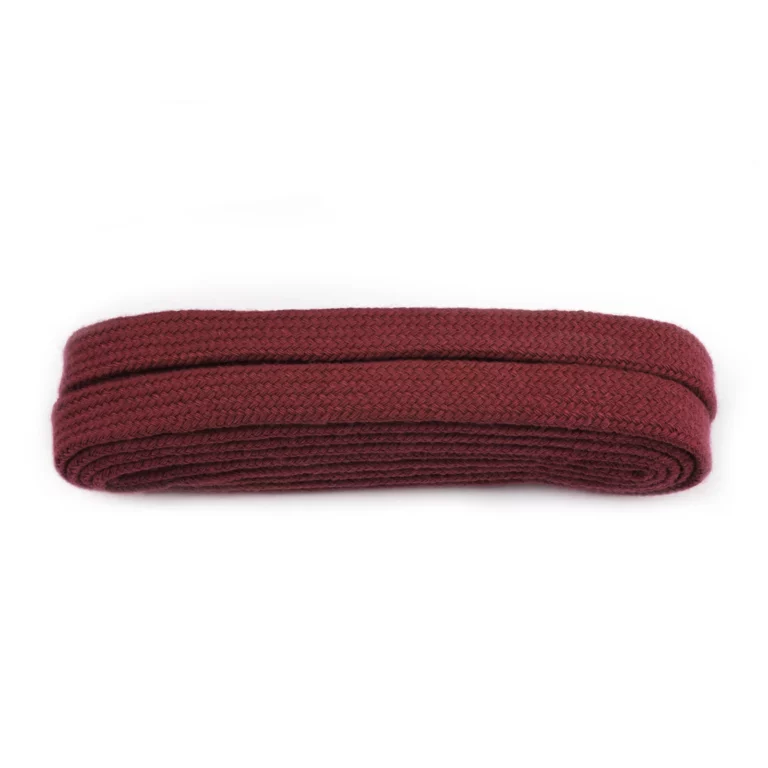 Burgundy Flat Laces – 100cm