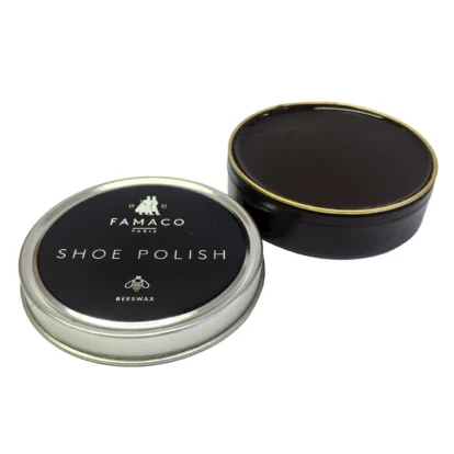 Famaco Leather Tin Polish 50ml - Dark Brown