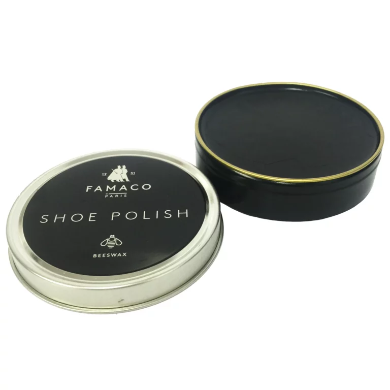 Famaco Leather Tin Polish 50ml – Black