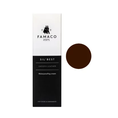 Famaco Brown Brun Sil Best Wax Cream Polish 75ml