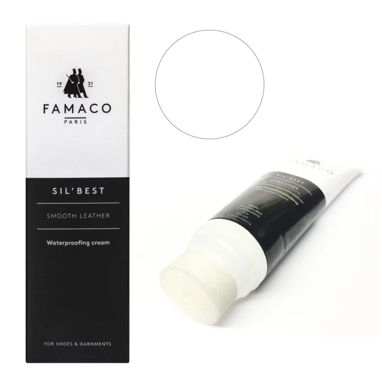 Famaco White Sil Best Wax Cream Polish 75ml