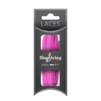 Fuchsia Flat Laces – 100cm