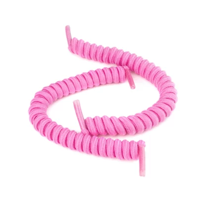 Vizi Coil Fushia Self-Tying Elastic Laces