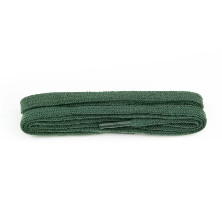 Green 60cm Flat 5mm Laces