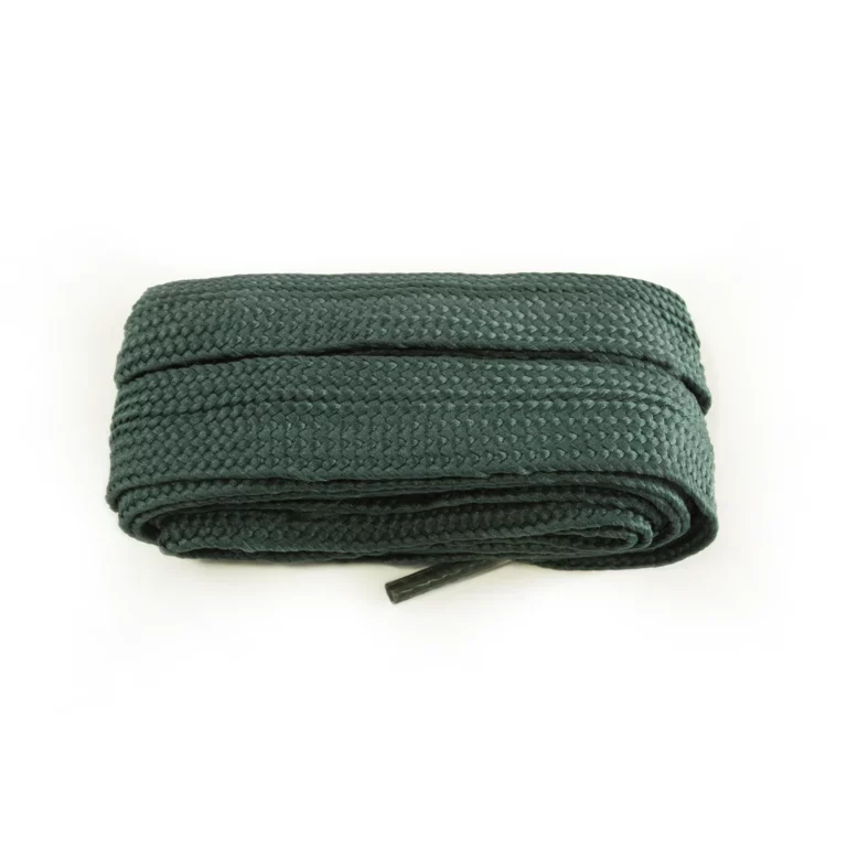 Crazy 140cm Green Wide Laces