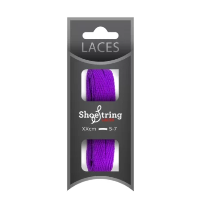 Purple American Flat Laces – 120cm