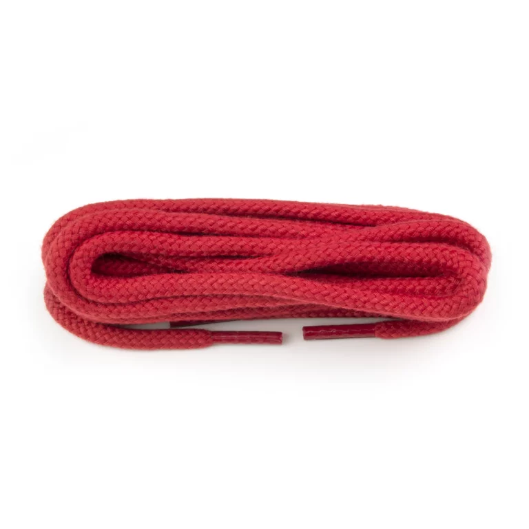 Red Round Cord Laces