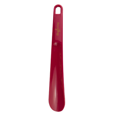 Shoe String Shoe Horn 25cm - 10" Plastic Red