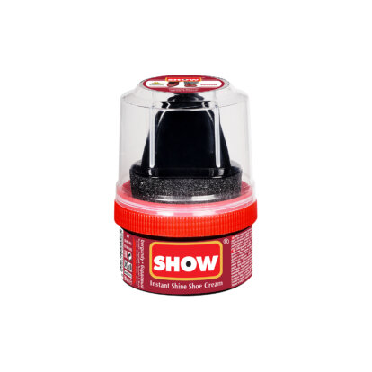 Show Burgundy Instant Shine Wax Polish Shoe Cream