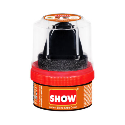 Show Light Brown Instant Shine Wax Polish Shoe Cream