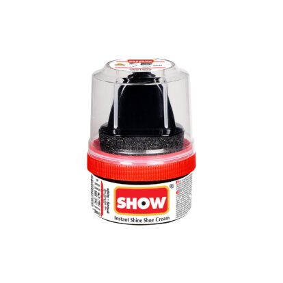 Show White Instant Shine Wax Polish Shoe Cream