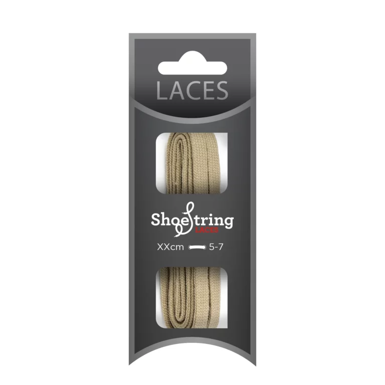 Taupe Flat Laces