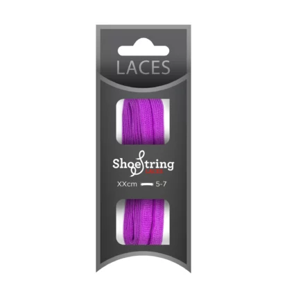 Vivid Purple Flat Laces