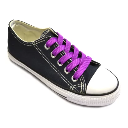 Vivid Purple Flat Laces