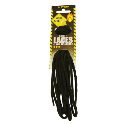 Worksite Black 150cm Flame Retardant Boot Laces