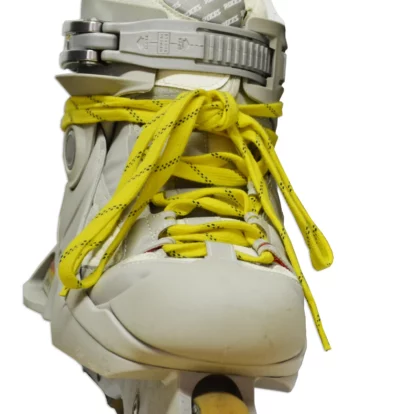 Yellow Flat Skate Laces