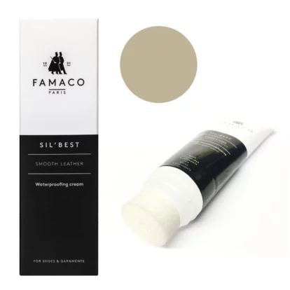 Famaco Beige Ble Sil Best Wax Cream Polish 75ml