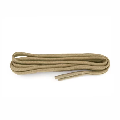 Beige Chunky Wax Laces - 90cm