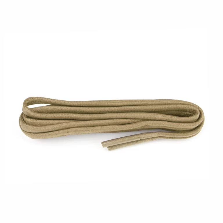 Beige Chunky Wax Laces – 90cm