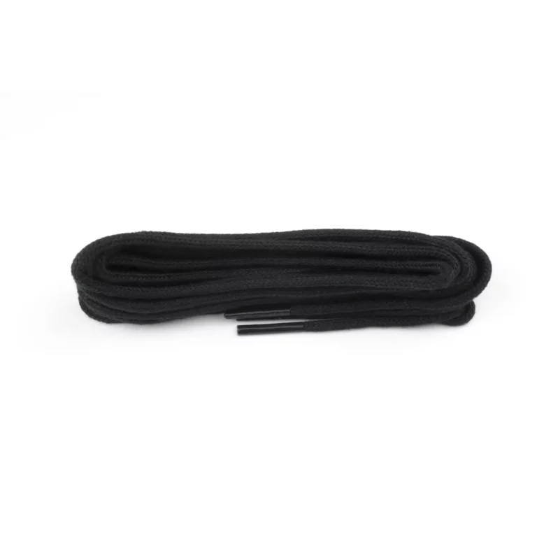 Black 2mm Fine Round Laces