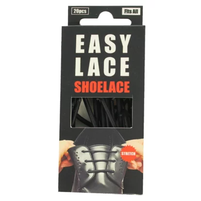 Black Easy Round Laces