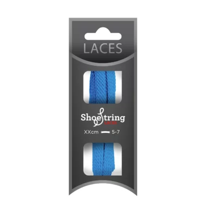 Light Blue Flat CX Laces - 120cm