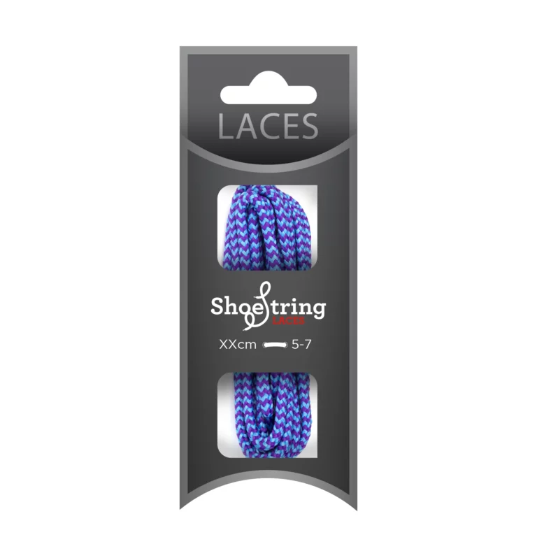 Hiking Aqua/Purple Dog-Tooth Laces – 150cm