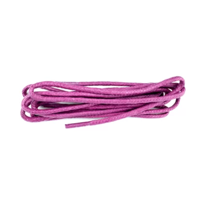 Fuchsia Waxed Round Laces