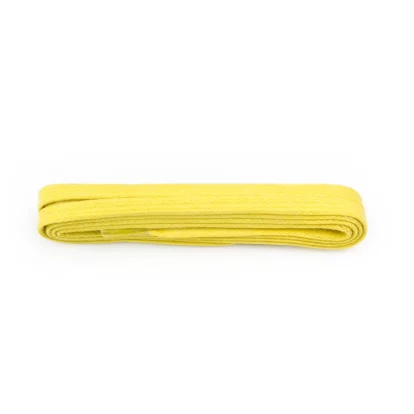 Bright Yellow Wax 5mm Flat Laces – 75cm