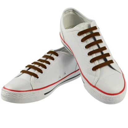 Brown Easy Laces – Adults