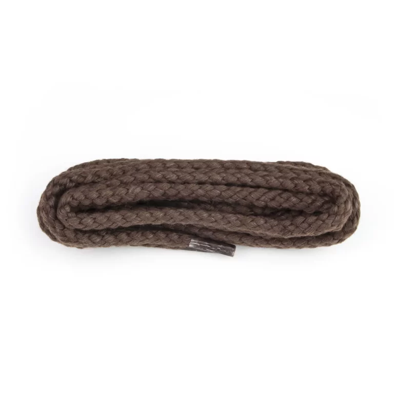 Brown Heavy Cord Round Laces