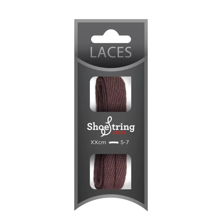 Brown American Flat Laces – 120cm