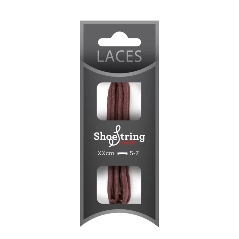 Burgundy Chunky Wax Laces – 90cm