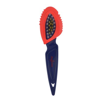 Shoe String Buzz Suede Brush Red & Navy