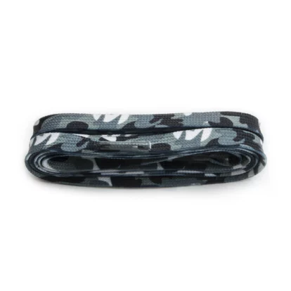 Fashion Grey Camo Laces