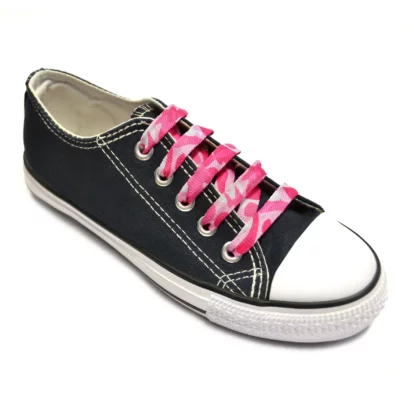 Fashion Pink Camo Fashion Narrow Laces