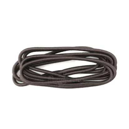 Dark Brown 75cm Round Elastic Laces