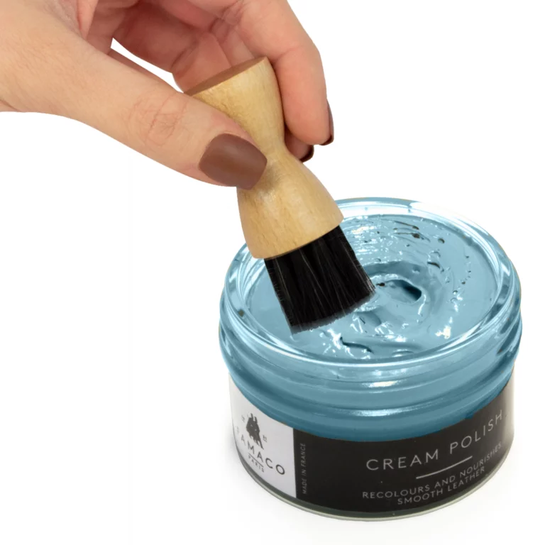 Blue Pastel Sky Ciel Cream Polish 50ml & Dauber Brush