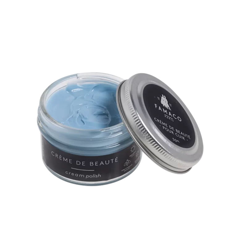 Blue Pastel Sky Ciel Cream Polish 50ml & Dauber Brush